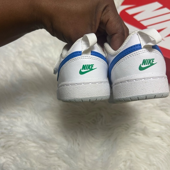 NIKE TODDLER SIZE 9 NIKE COURT BUROUGH LOW - Picture 6 of 8